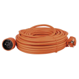 Predlžovací kábel 40m - 1 zásuvka oranžový