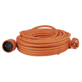 Predlžovací kábel 25m - 1 zásuvka oranžový
